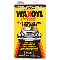 Waxoyl Black Refill Can 5Ltr 5092949 Hammerite