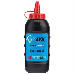 Chalk Powder Pro 8oz 226g Red OX-P025701