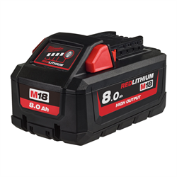 Battery 18v 8ah High Output M18HB8 Milwaukee