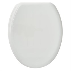 Toilet Seat White Plastic 344974 624098