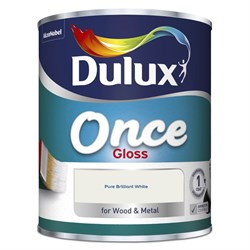 Paint Once Gloss PB White 2.5Ltr Dulux