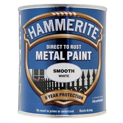 Metal Paint Smooth White 750ml 5092956 Hammerite