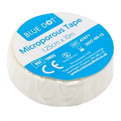 Tape Micropore 1.25cm x 10Mtr 12803 Crest