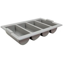Cutlery Tray 4 Division Grey 3759/AT430-GY