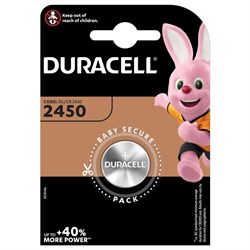 Battery Lithium CR2450 3v (Sold Each) Duracell