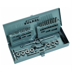 Tap & Die Set HSS 3-12mm 49581 Volkel