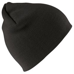 Beanie Hat Black No Turn Up RC044 Ralawise