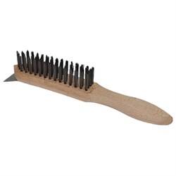 Wire Brush 4 Row & Scraper IWI00039