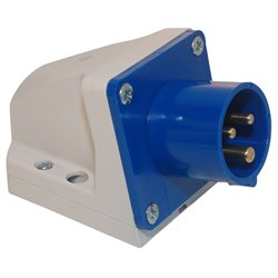 Plug Wall Mounted 16A Pole 3 230v IP44 513-6
