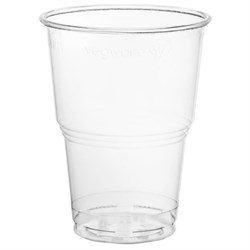 Cold Cup 1/2pt CE-Mark (2100)PLA Vegware