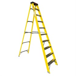 Step Ladder Fibreglass 10 Tread TNGFHS10 Titan