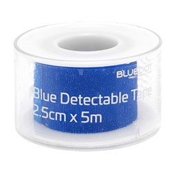 Tape Strapping Detectabl Blue 2.5cmx5Mtr 30BTCS25