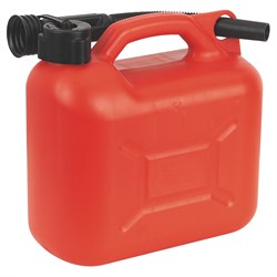 Fuel Can Petrol Red Plastic 5Ltr JC5R TPF005