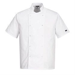 Portwest C733 Cumbria Short Sleeve Chefs Jacket