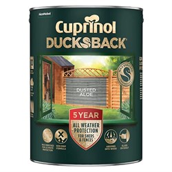 Fence Paint Ducksback Dusted Aloe 5Ltr