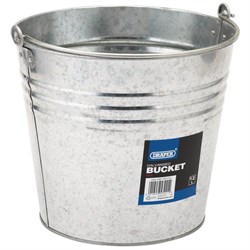 Bucket Galvanised 12-14Ltr 53241 Draper