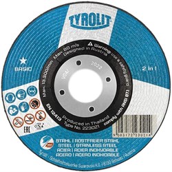 Disc Cutting Metal 115 x 2.5mm 223021 Tyrolit