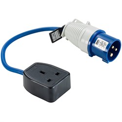 Fly Lead 16A Plug to 13A 240v Socket FL16 E85300