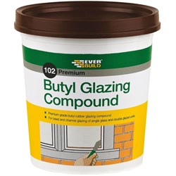 Putty Butyl Glazing 102 2Kg Brown 489029 Sika