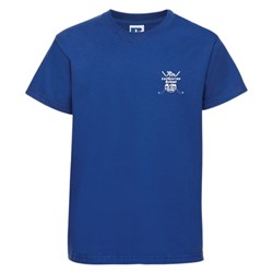 Lochcarron Primary Royal Sports T-Shirt