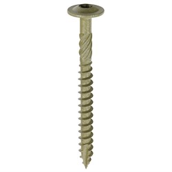 Frame Screw Timber Wafer Green 6.7x75 (Box 50)