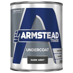 Paint Undercoat Dark Grey 1Ltr Trade Armstead