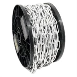 Chain Link 2 x 12mm BZP (Sold Per Mtr) A20BZP