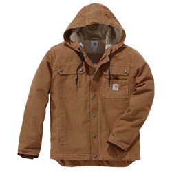 Carhartt 103826 Relaxed Fit Washed Duck Sherpa-Lined Jacket