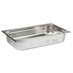 Gastronorm 1/1 Size Perf 100mm Deep 530x325 5707