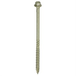 Frame Screw Timber Hex Green 6.7x125 (Box 50)
