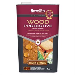 Fence Treatment Dk/Brown 5Ltr Protect Preserver