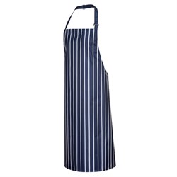 Apron One Size W/Proof Navy/White Stripe S849