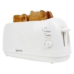 Toaster 4 Slice White 240v IG3020 /E2112WH