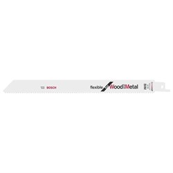 Recip Blade S1122HF W/M 225mm Pkt5 2-608-656-021