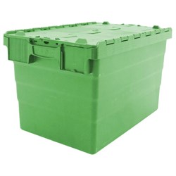 Container Hinged Lid Plastic 65Ltr AT643604