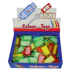 Key Tag Small Assorted Colours ACL71