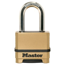Padlock Combi 50mm Black 175EURDLF Excell