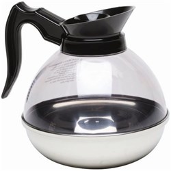 Coffee Jug Clear Top S/S Base 1.9Ltr 8890 Genware
