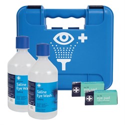 Eye Wash Station Titan 2x500ml & 2xEye Pads 955
