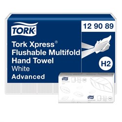 Hand Towel Tork Xpress M/Fold Flushabl 129089