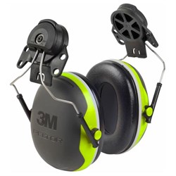 Earmuff Helmet Mounted Peltor X4P3 SNR32 3M