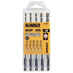 Drill Set Multi-Purpose 5pc DT60099-QZ Dewalt