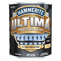 Paint Metal Matt Black 750ml 5362532 Ultima