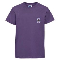 St Duthus School T-Shirt Purple