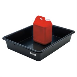 Spill Tray Black 28Ltr 640x490x120mm Ecospill
