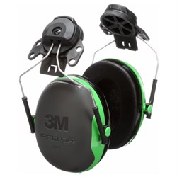 Earmuff Helmet Mounted Peltor X1P3 SNR26 3M
