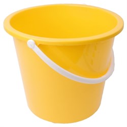 Bucket Plastic 10Ltr Yellow 102834-Y Scott