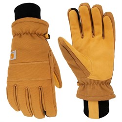 Carhartt GL0781 Insulated Duck/Synthetic Leather Knit Cuff Glove