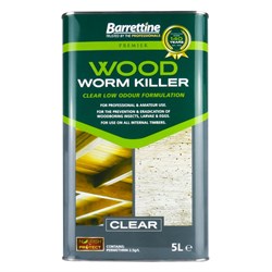 Woodworm Killer 5Ltr Clear Barrettine
