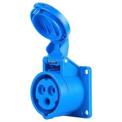 Socket Panel 16A 240v 2P+E 313-6 F6